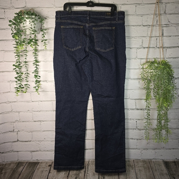 Brooks Brothers Blue Straight-Leg Jeans Classic Style - Picture 5 of 7